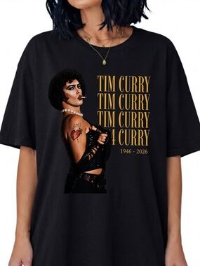 Tim Curry The Rocky Horror Picture Show 1946 - 2026 Vintage Memories T-Shirt